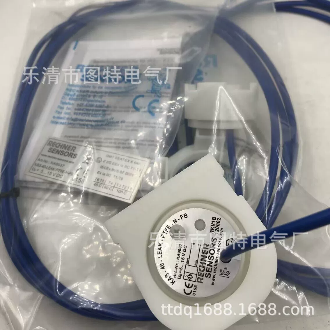 Поставка нового датчика приближения KAS-40-LEAK-PTFE-N-FB Физическая картинка Гарантия 1 год