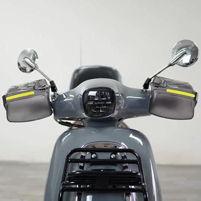 tail box hand guard exhaust Motorcycle bumper - 1-set-of-large-butterfly-hand-guards-left-and-right