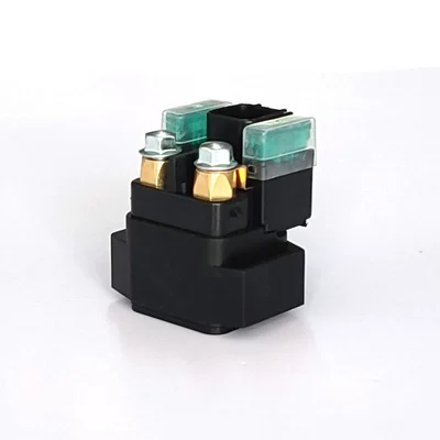 Motorcycle start relay Power supply, ignition system accessories - straight-insert-rubber-30a-screw