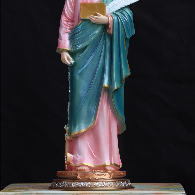 Transfronterizo 44cm Santa Filomena mira la luz de la iglesia regalos decorativos de la casa 40 - 50 artesanías
