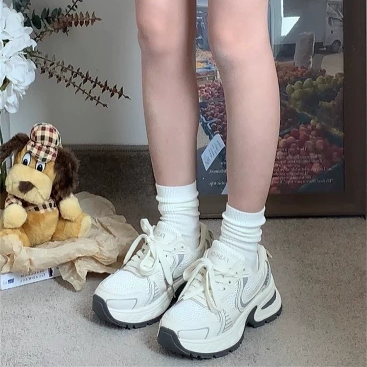 [Спотовые модели] Летние повседневные кроссовки с толстой подошвой увеличены