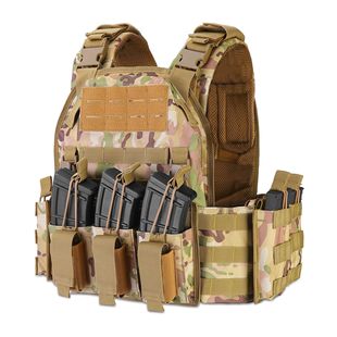 Multifunctional Tactical Vest Combination Outdoor Training Suit Cs Vest Breathable and Wear-Resistant Training Suit Wf008