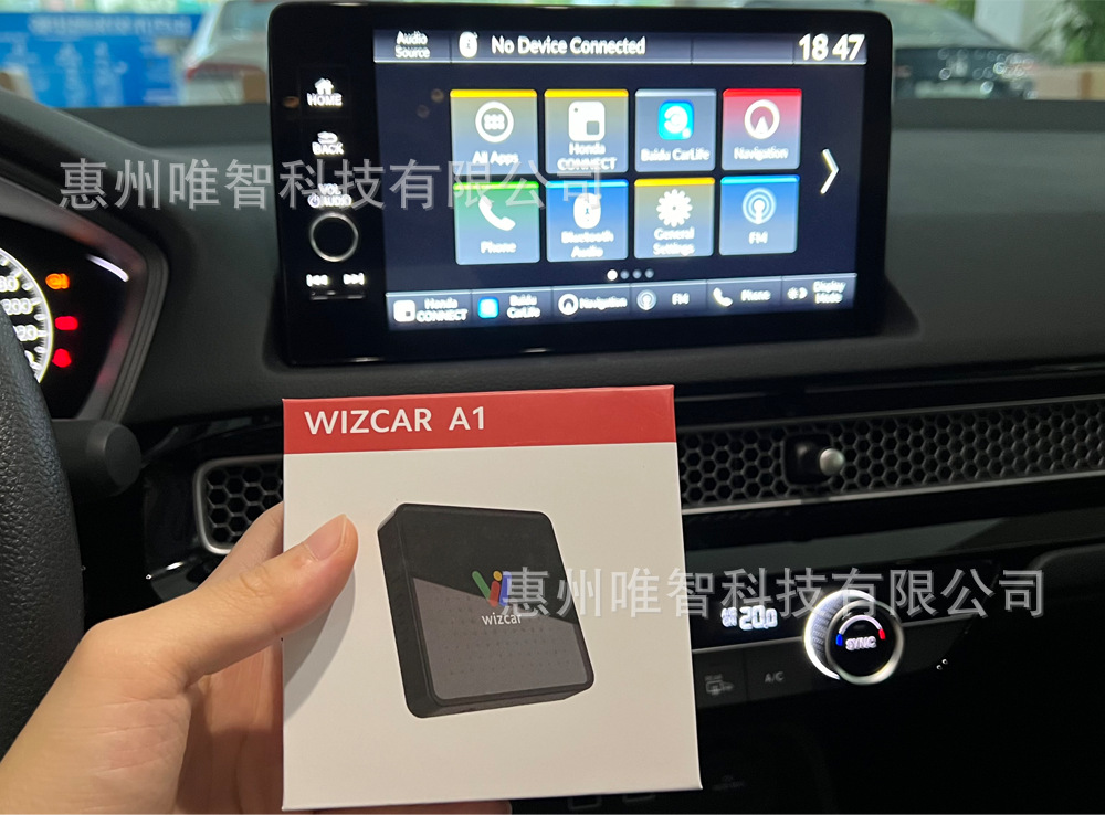 Wizcar A3 Is Suitable for Honda Crv Hrv Xrv Civic Vezel Map Navigation Music Multimedia