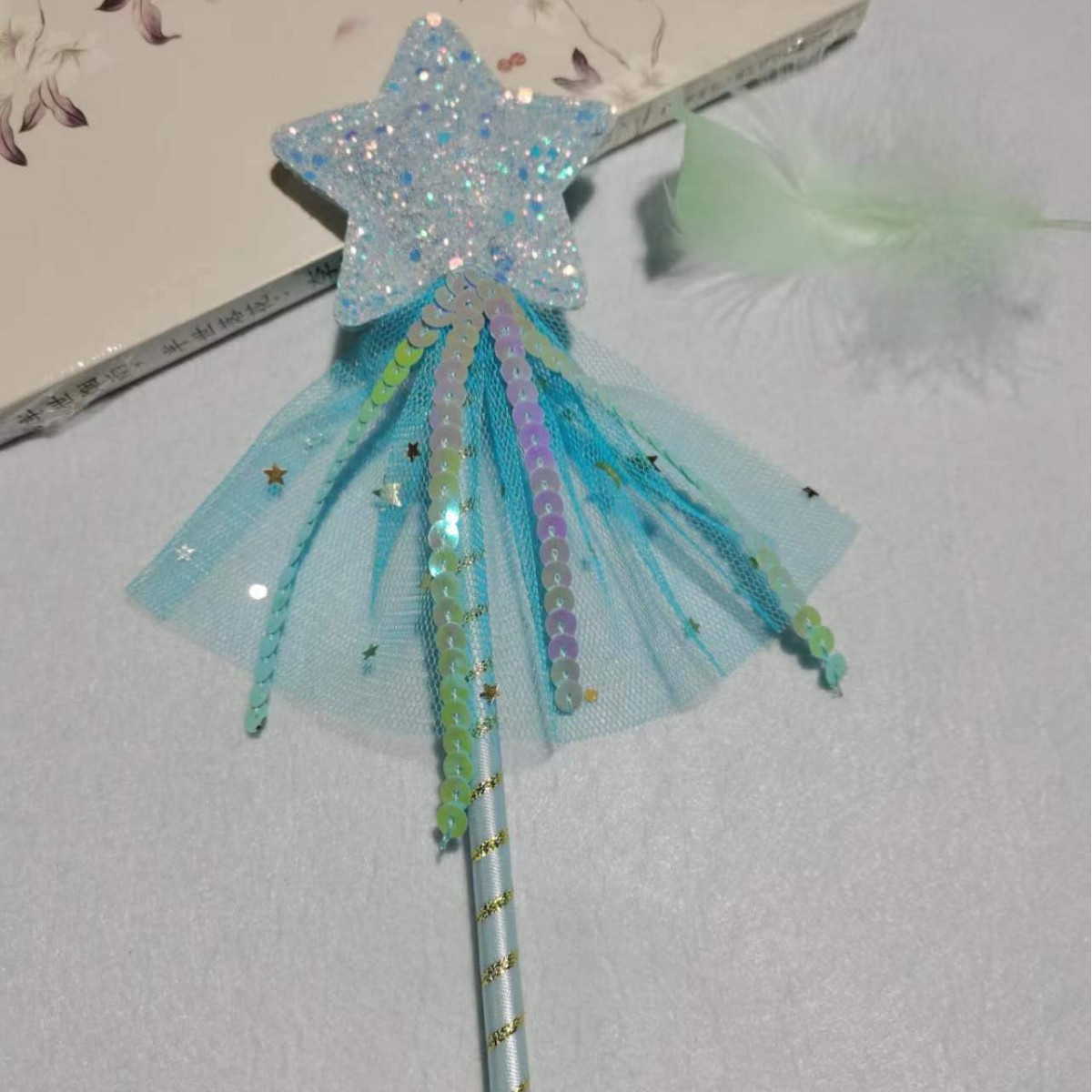 Show de baile infantil Ángel alas unicornio elfo alas coloridas trajes de fiesta accesorios espectáculo vestido