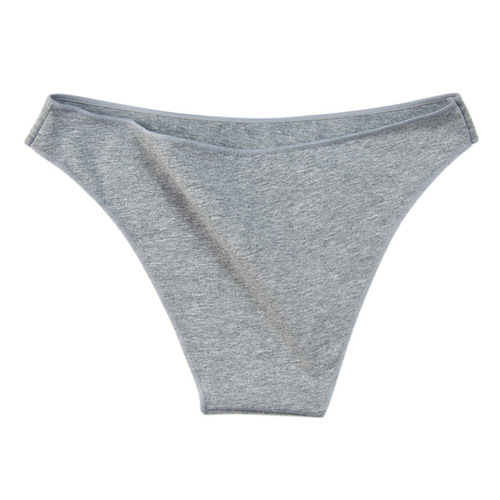 Cross-border e-commerce women's underwear sexy half-covering hip low-waist large size underwear pure cotton foreign trade woman panties