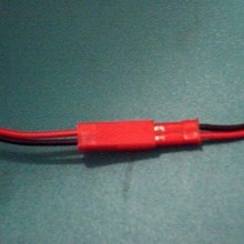 厂家直销优质LED模组红黑并线 模组连接线
