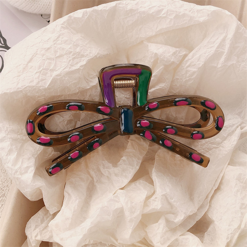 A2577 pinza rosa roja