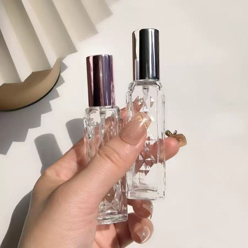 F010-香水詰め替えボトル 空ボトル ガラス製 10/15ml プッシュボトル 容量 トラベル ポータブル スプレーボトル 交換ボトル|undefined