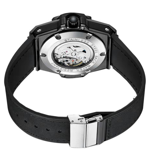 Creative fashion trend men's watch silicone band luminous sports fully automatic mechanical watch watch