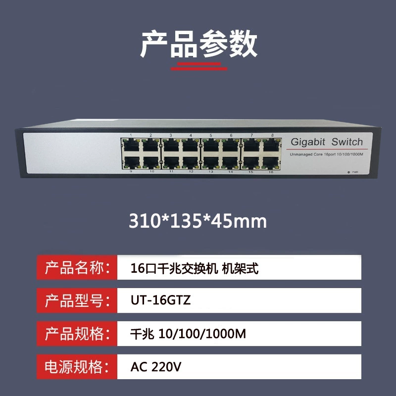 Switch Hundred Garbers гигабит 5/8/16/24 платный Ethernet Slimagers Miscelonic пластиковая оболочка стальная оболочка оптом