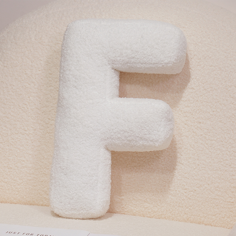 Cojín de Peluche con Forma de Letra de Felpa Decorativo para Fotografía image 38
