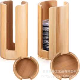 跨境木质梅森罐盖收纳架桌面一次性洗脸巾卸妆棉储物架纸杯收纳架