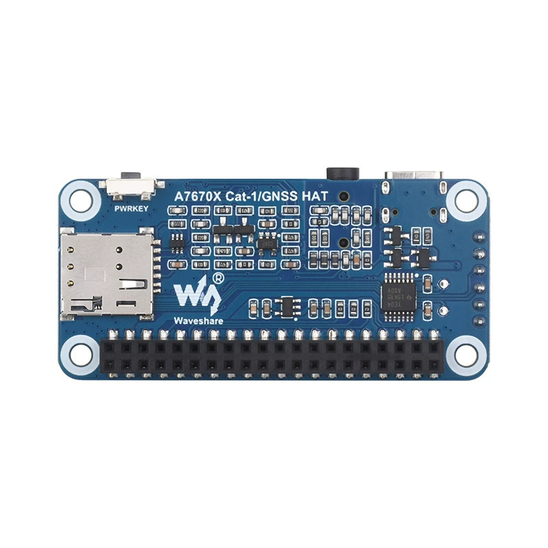 Плата расширения для Raspberry Pi Cat‑1/GSM/GPRS/GNSS, LTE CAT‑1/2G сеть, модуль A7670E