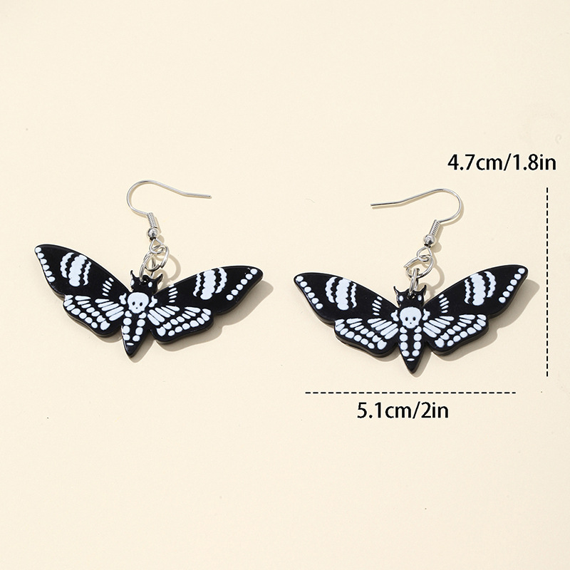 Fashion Butterfly Arylic Alloy Women's Earrings 1 Pair display picture 2