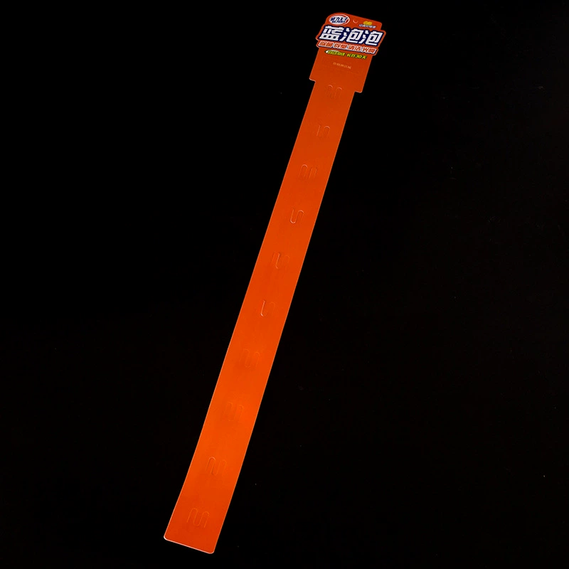 Круглосуточный магазин висячих полок пользовательских полок для отображения закусок PP висячие полосы для рекламы прозрачные пластиковые пищевые висячие карты на заказ