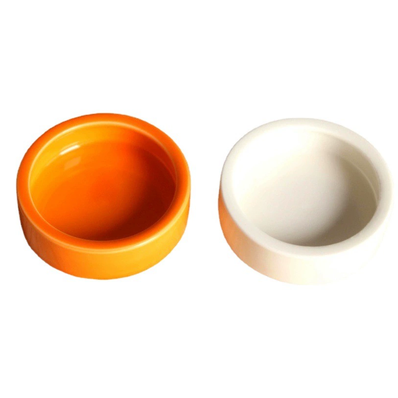 Оптовая керамическая миска для корма для щенка для хомяка LUDing куриная миска для корма для домашних животных миска для воды зоотовары 8405