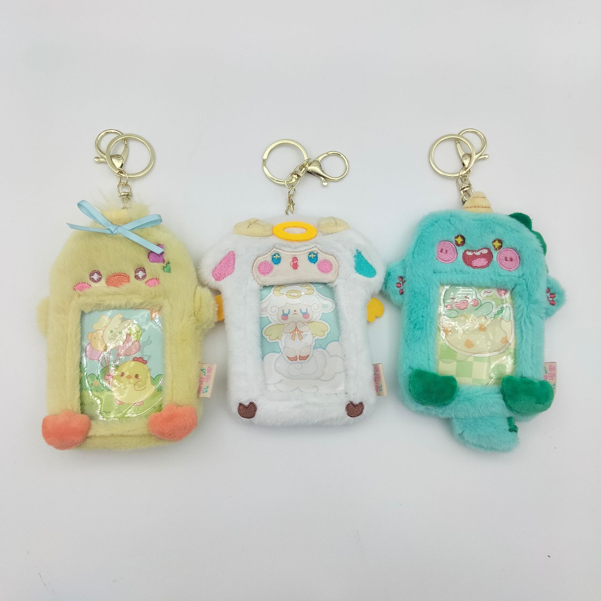 33g Weight Open Closure Type Card Holder Bags Type Daily Occasion PP cotton, Plush Material Animal, Cartoon Pattern All Seasons Season Kid'S, Unisex Gender Cute, Sweet Style Kid'S Unisex Animal Cartoon PP Cotton Plush Open Card Holders 1