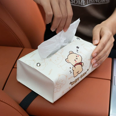 Car tissue box/set — tissue box