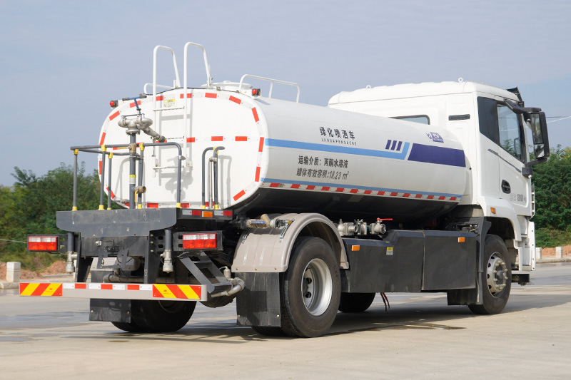 12 Fang Yiwei New Energy Series Pure Electric Landscaping, Sanitation, Municipal Works and Road Construction Site Dust Reduction Sprinkler Truck