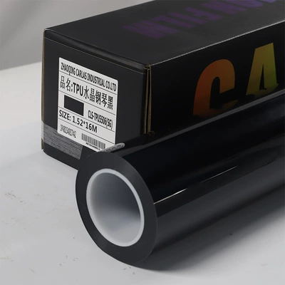 Auto Color Change Film Bag Factory Direct Supply Wholesale Price - crystal-piano-black-152m15m