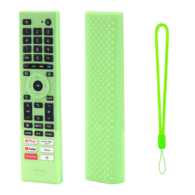 Aplicable al nuevo Toshiba CT - 95069 95041 95022 95024 control remoto cubierta de silicona cubierta hueca image 9