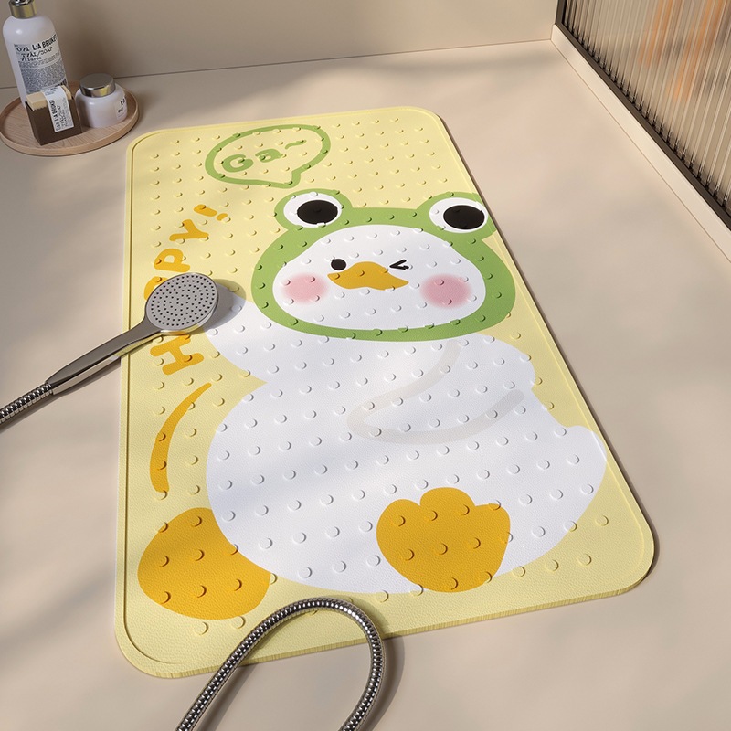Non-slip Cartoon Bath Mat For Bathroom Rug With Rubber Backing_voghion.com