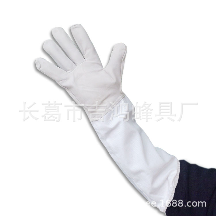 羊皮手套 防蜂手套防护养蜂用热卖厂家直销养蜜蜂工具