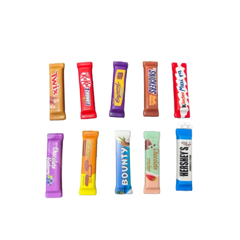 Cross-Border Popular Item: Realistic Snickers Chocolate Candy Squishy Toy, Slow Rebound Halloween Squishy Toy