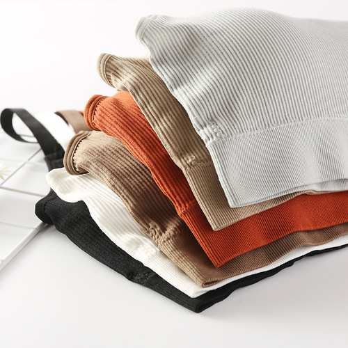 European and American large size fat girls adjustable small bear underwear vest with chest pad thread wrap bra sports yoga underwire 