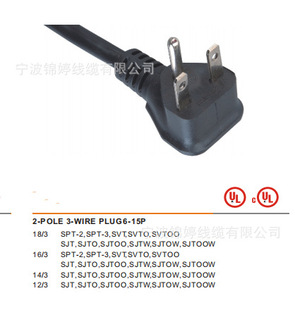 �S�����a����ULϵ��SVTOO�Դ��2-POLE 3-WIRE PLUG6-15P���^