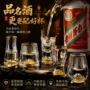 切割定制星钻水晶分酒器