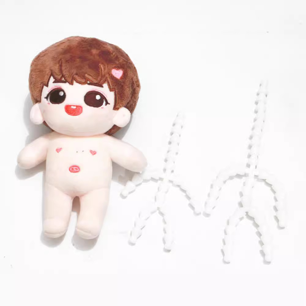 20cm muñeca de algodón esqueleto EXO a prueba de balas liga juvenil estrella muñeca esqueleto móvil 12/9.5/7mm