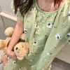 Short-sleeved nightgown—cheese dog