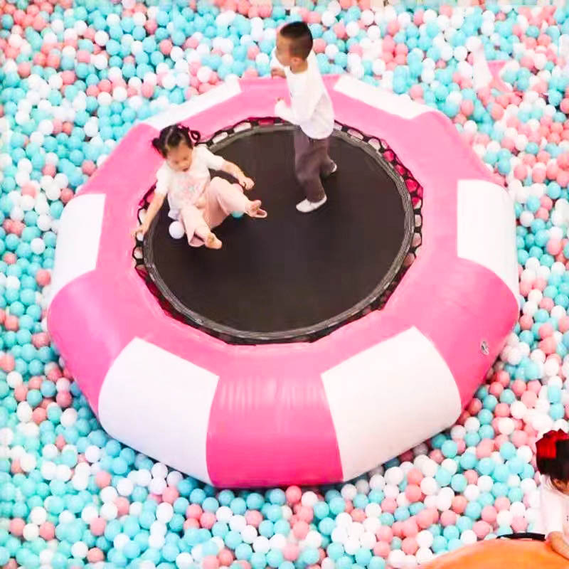 AILE inflatable trampoline water inflatable trampoline ocean ball pool trampoline water park jumping bed children inflatable