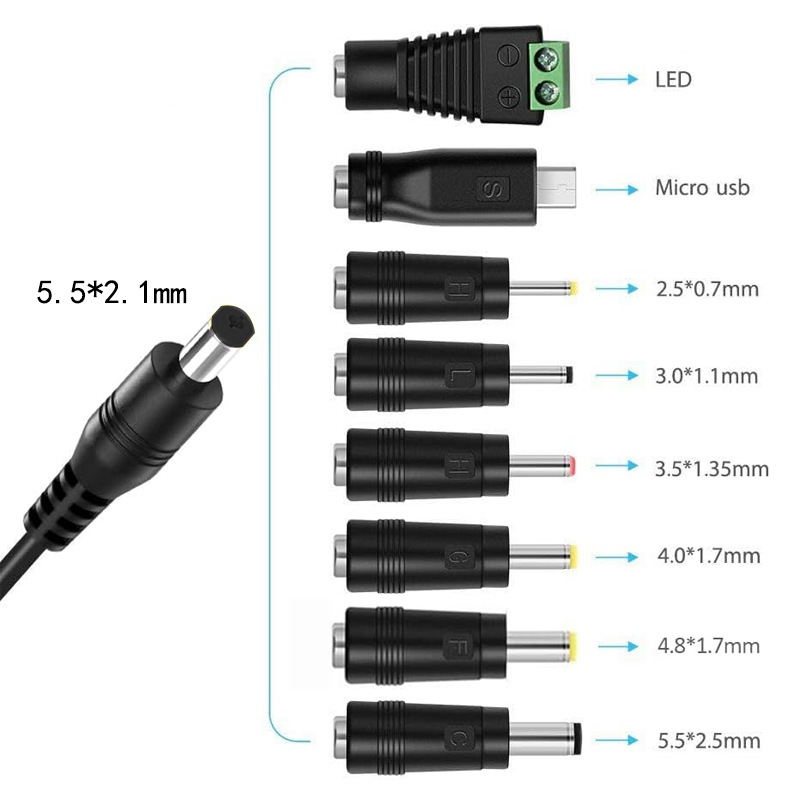 5V 2A Netzteil für CCTV und Router, EU/US/UK Stecker