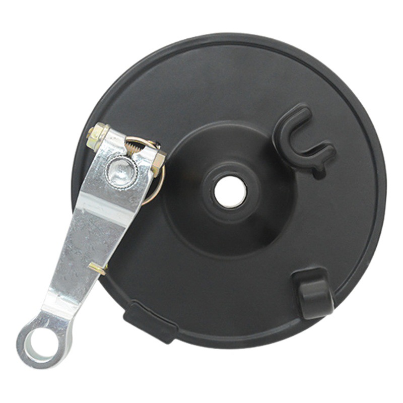 Coche eléctrico 110 freno de tambor delantero ranura redonda conjunto de freno de aluminio batería cubierta del cubo del coche triciclo 10/12 agujero Universal