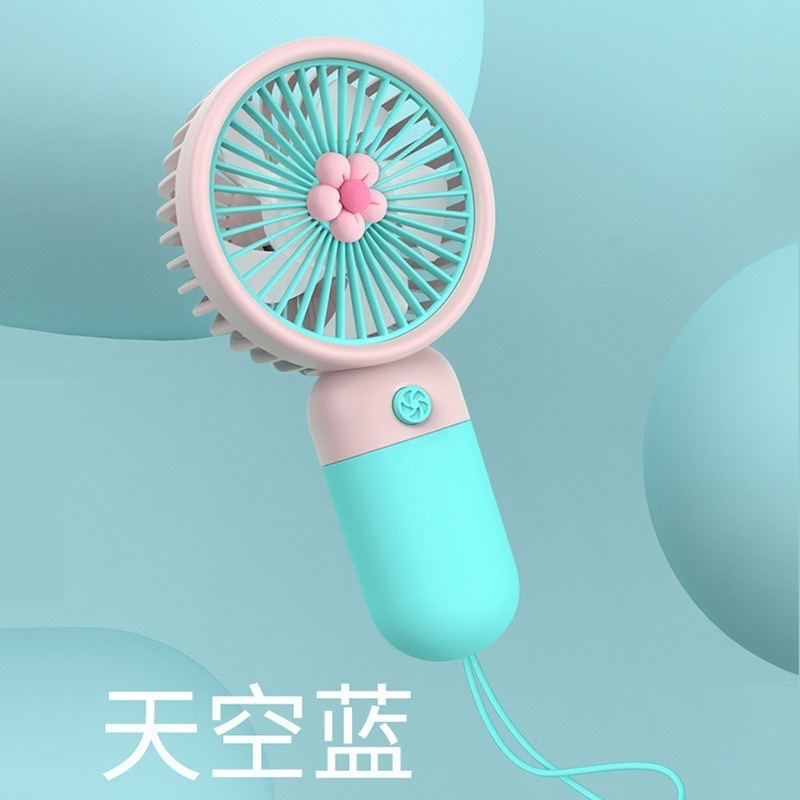 果物の花のミニの小さい扇風機の携帯型の手持ちの扇風機の学生のデスクトップの充電USB扇風機の贈り物の卸売り|undefined