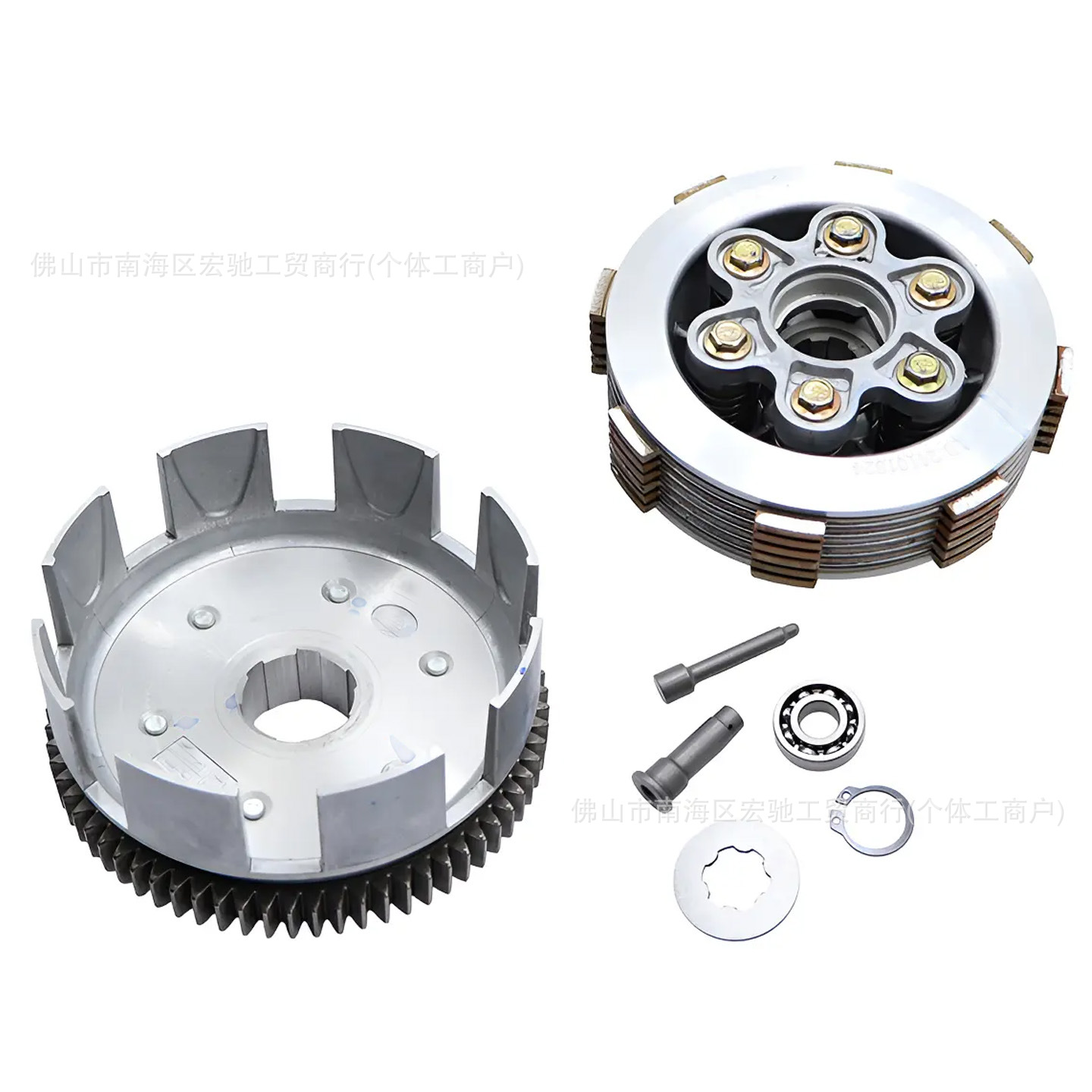 Mexico Meikeduo Motorcycle Parts Clutch Assembly Ft/Cg150 6-Pole 6-Plate Dm200 Rt250Zs
