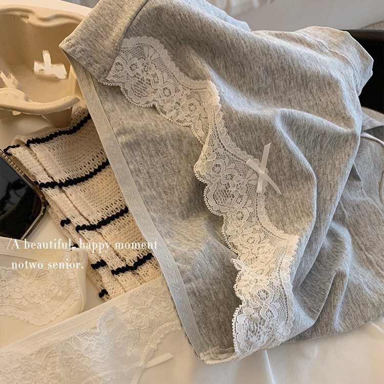 10A抗菌新疆長絨綿さん平角下着綿綿綿綿延長股レースの縁にお尻下着の女性を包む