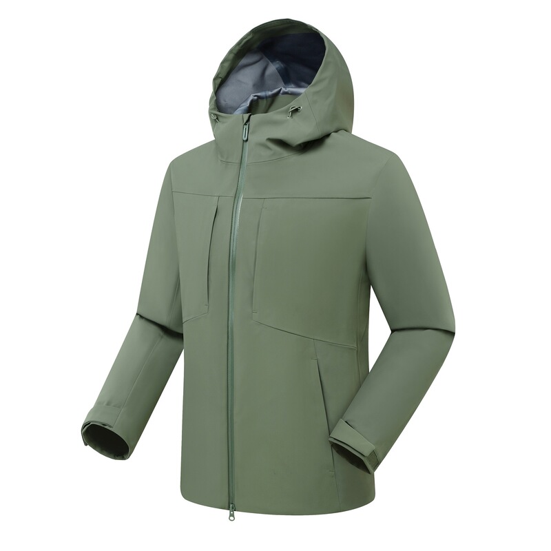 Spring and Autumn Single-Layer Solid Color Rush Clothes Outdoor High-end Windproof Warm-Keeping Hard Shell Mountaineering Suit Three-Layer Adhesive Sports Jacket Spring and Autumn Single-Layer Solid Color Rush Clothes Outdoor High-end Windproof Warm-Keeping Hard Shell Mountaineering Suit Three-Layer Adhesive Sports Jacket