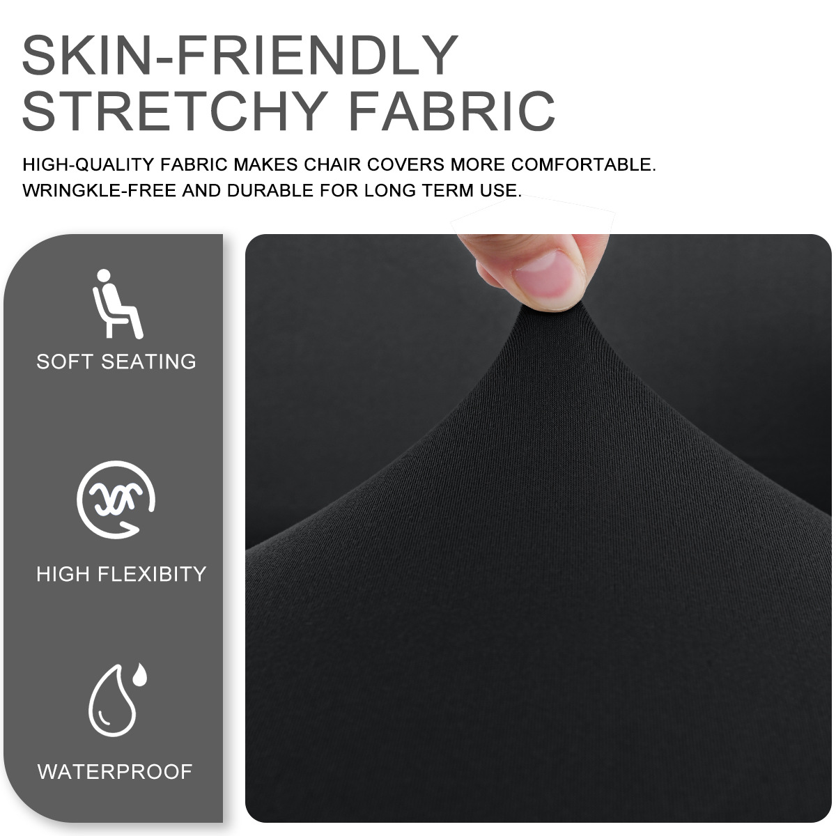 Elástico transfronterizo seda de leche impermeable cubierta de silla de juego general cubierta de silla competitiva Aliexpress venta al contado