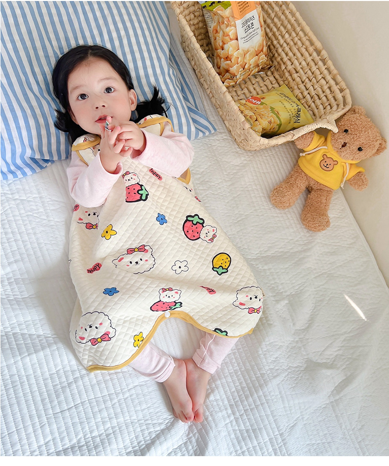 Simple Maternal and Infant Children's Dress Details Page (10)