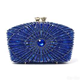 Stone clutch bag跨境水晶镶钻晚宴包派对宴会礼服包手拿女包满钻