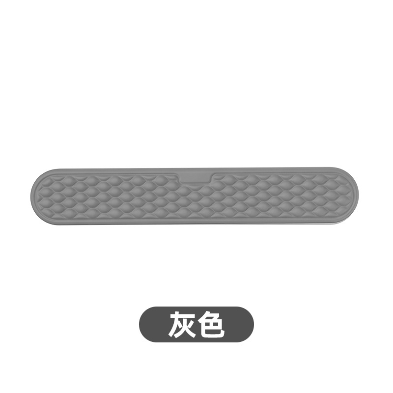 Amazon popular pulsera alfombrilla de ratón soporte de mano espuma de memoria rebote lento PU antideslizante inferior agua ondulación teclado titular de la mano