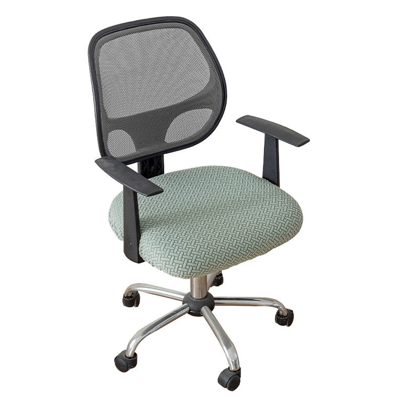 Cuerpo de cubierta de silla de computadora Cuatro estaciones universal elástico antideslizante cubierta de silla de oficina cubierta de cojín casero cubierta de asiento universal cubierta de asiento