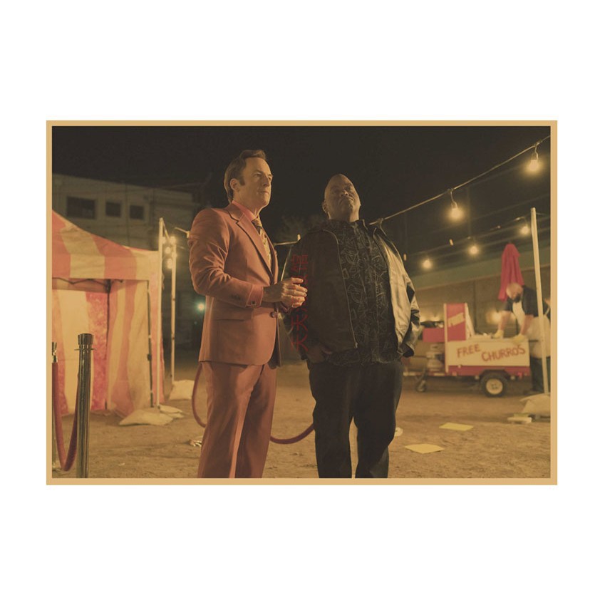 American TV coqueta abogado Better Call Saul poster Bar Cafe Kraft papel decorativo pintura de pared 542