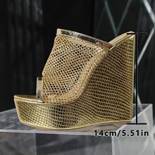 V 79536 Thick Platform Sandals ����¸���Ь ���R�d�羳�W����