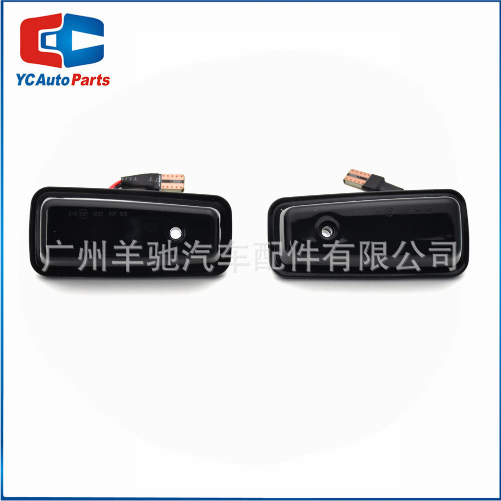 Aplicable a Mercedes-Benz G-Class W461 W463 G500 lámpara de lámpara de hoja de flujo dinámico lámpara de señal lateral LED
