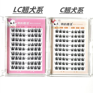 Hanyu Eyelash Enigma Wing Series Canine False Eyelash Light European and American Trilogy Natural Animal Series Eyelash