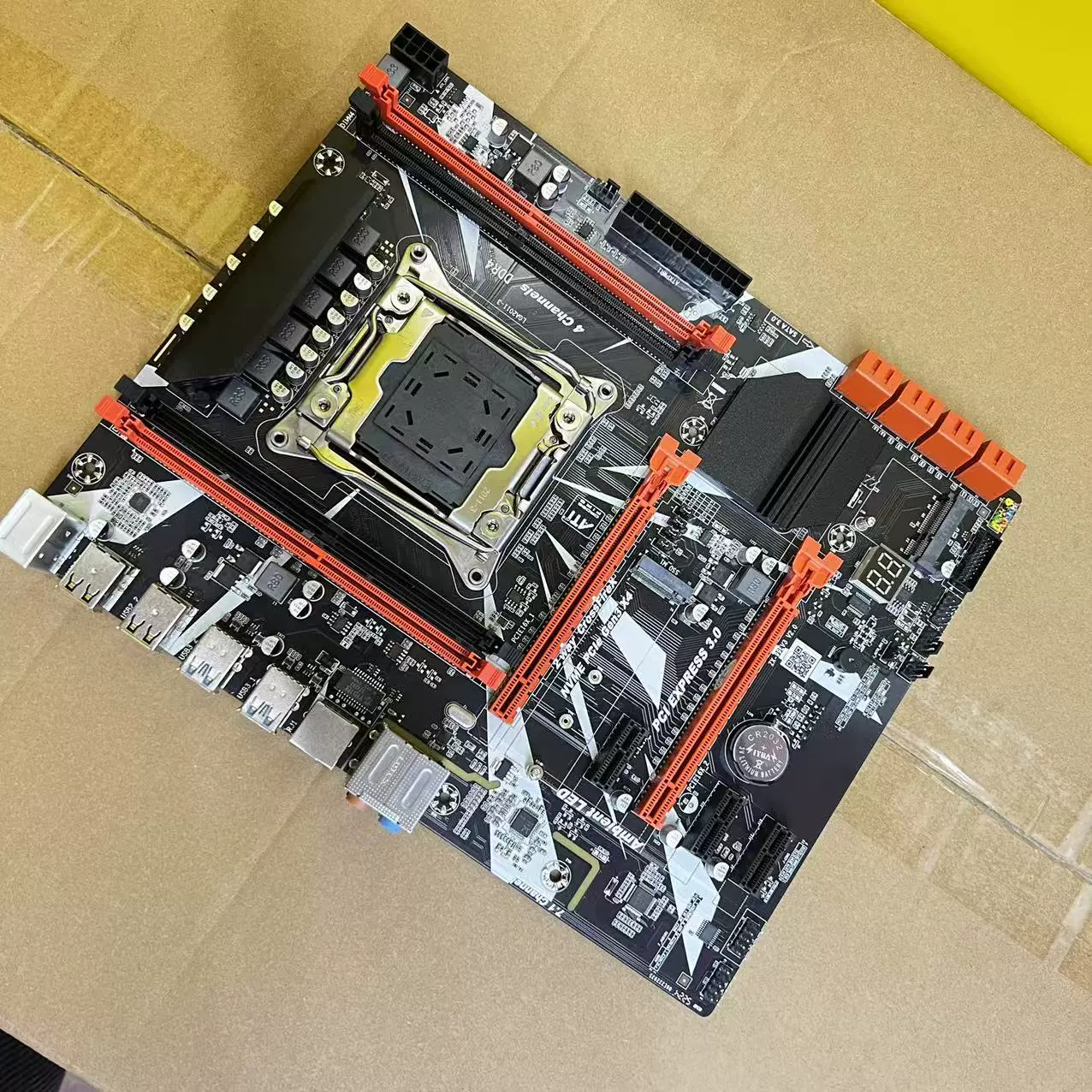 Новая материнская плата X99 DDR4 с оригинальным чипом, сокет 2011-3, настольный компьютер, поддержка процессоров E5 v3/v4, для игровых сборок, множественные слоты